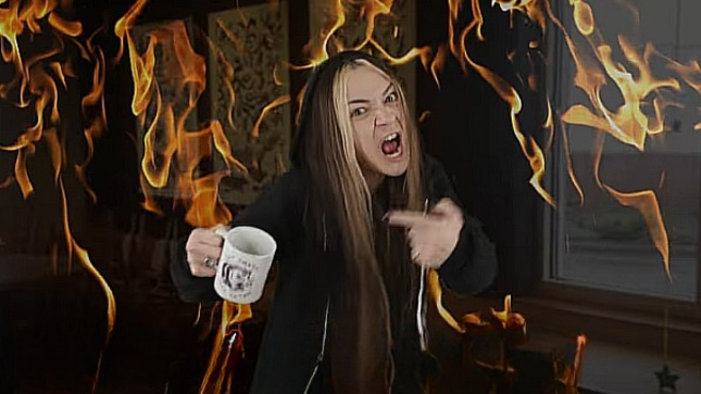 LORDS OF THE TRIDENT Find Out How SEVEN SPIRES Vocalist ADRIENNE COWAN Orders A Coffee (Video)