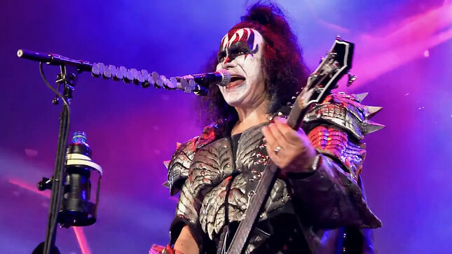 KISS' GENE SIMMONS Says "New Bands Don't Have A Chance, Especially Rock Bands... It Breaks My Heart"; Video