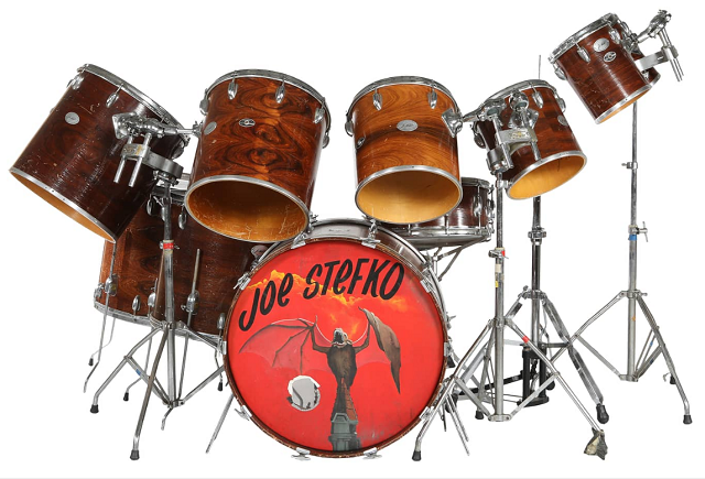 Iconic Drum Kits From ALICE COOPER, MEAT LOAF, ZZ TOP, CHEAP TRICK Now ...