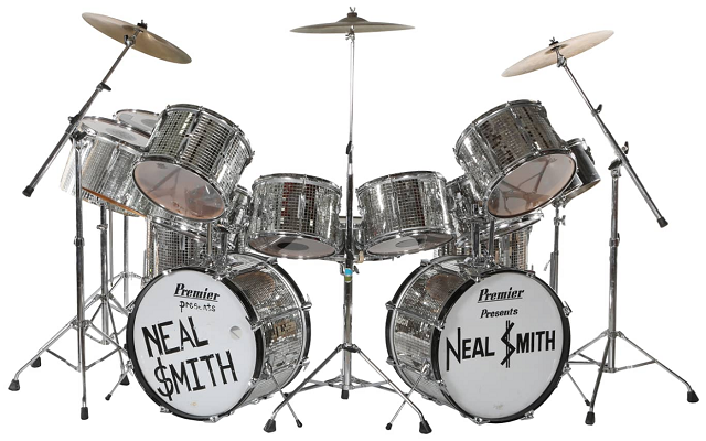 Iconic Drum Kits From ALICE COOPER, MEAT LOAF, ZZ TOP, CHEAP TRICK Now ...