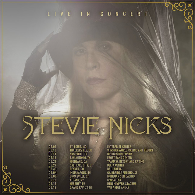 stevie nicks tour dates