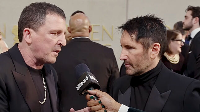 NINE INCH NAILS' TRENT REZNOR And ATTICUS ROSS Win Award For 