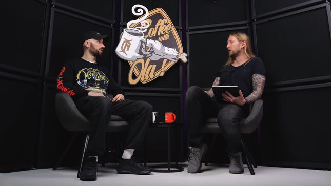 SYLOSIS Frontman JOSH MIDDLETON Guests On OLA ENGLUND's "Coffee With Ola"; Video