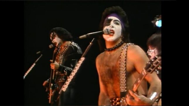 KISS Performs On Fridays 43 Years Ago Today; Video