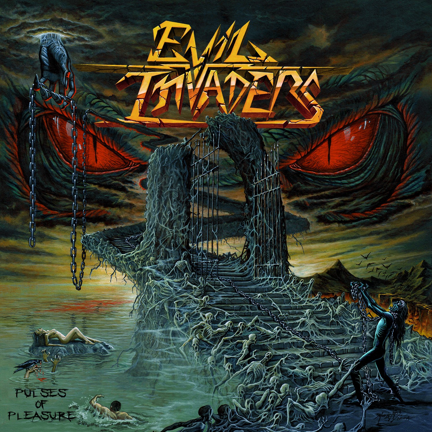 EVIL INVADERS - Pules Of Pleasure