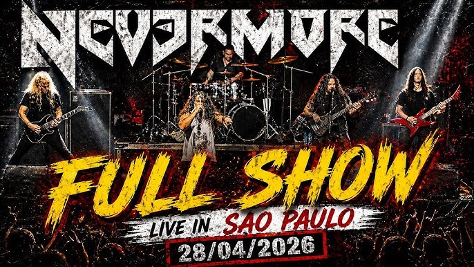Watch NEVERMORE’s Entire São Paulo Headline Show; Fan-Filmed Video