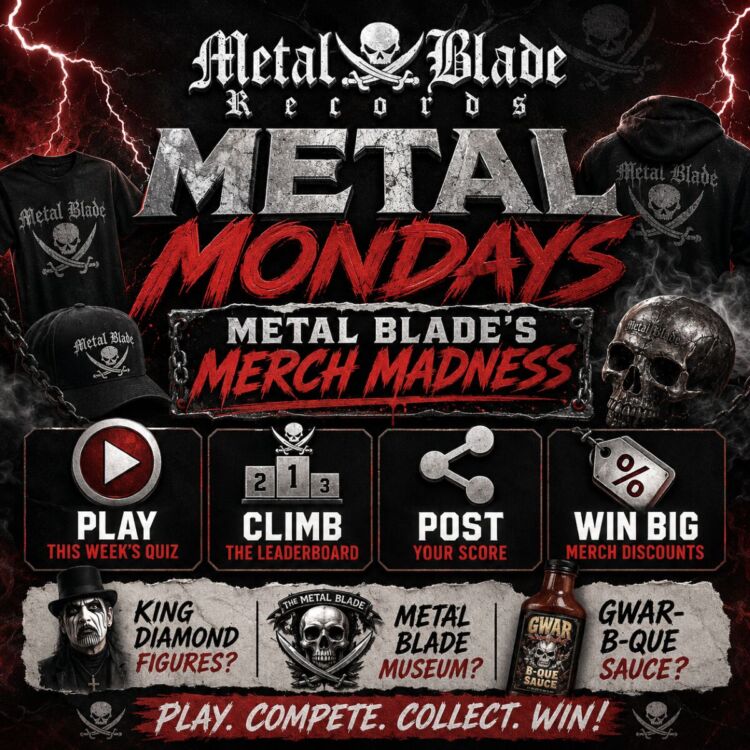 Play Now: This Week’s “Metal Mondays” – Merch Madness