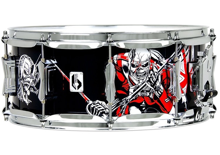IRON MAIDEN Legend NICKO McBRAIN Unveils Limited Edition Seven Edds Snare Drum