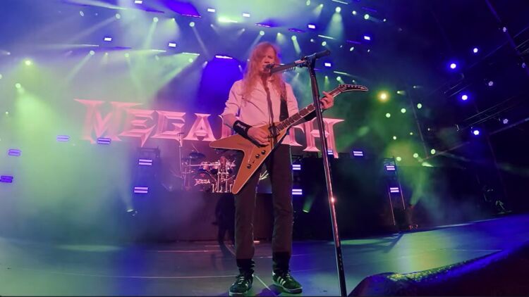 MEGADETH – Pro-Shot Footage Of “Wake Up Dead” Live In Athens Streaming